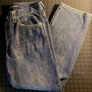 Express Dark Wash Jeans Bootcut Size 32W x 30L